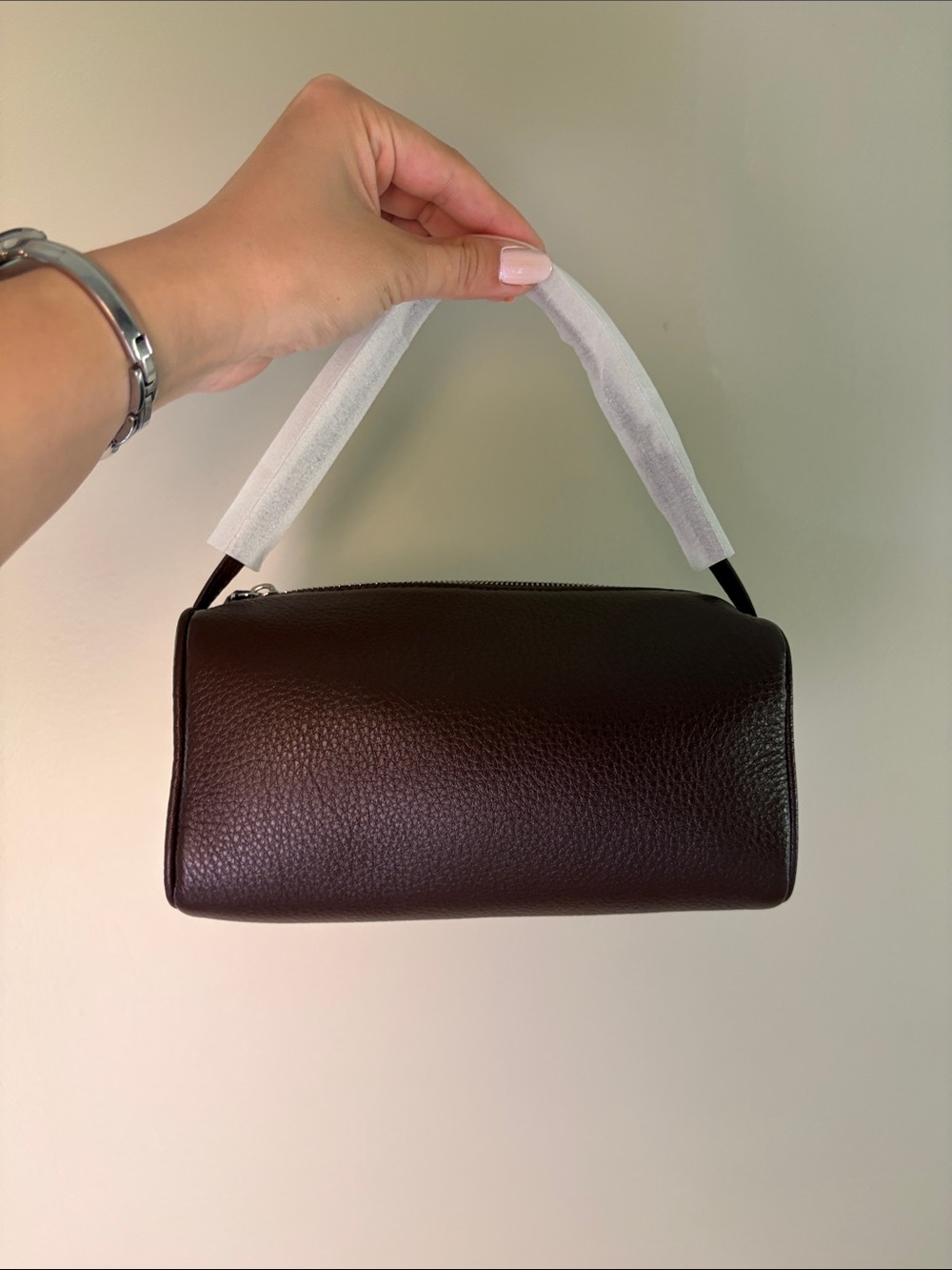 Brown Leather Mini Bag